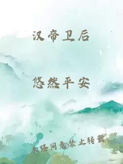 汉帝卫后