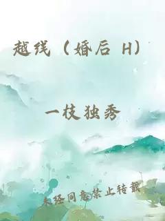 越线（婚后 H）