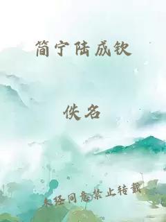 简宁陆成钦