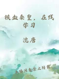 铁血秦皇，在线学习